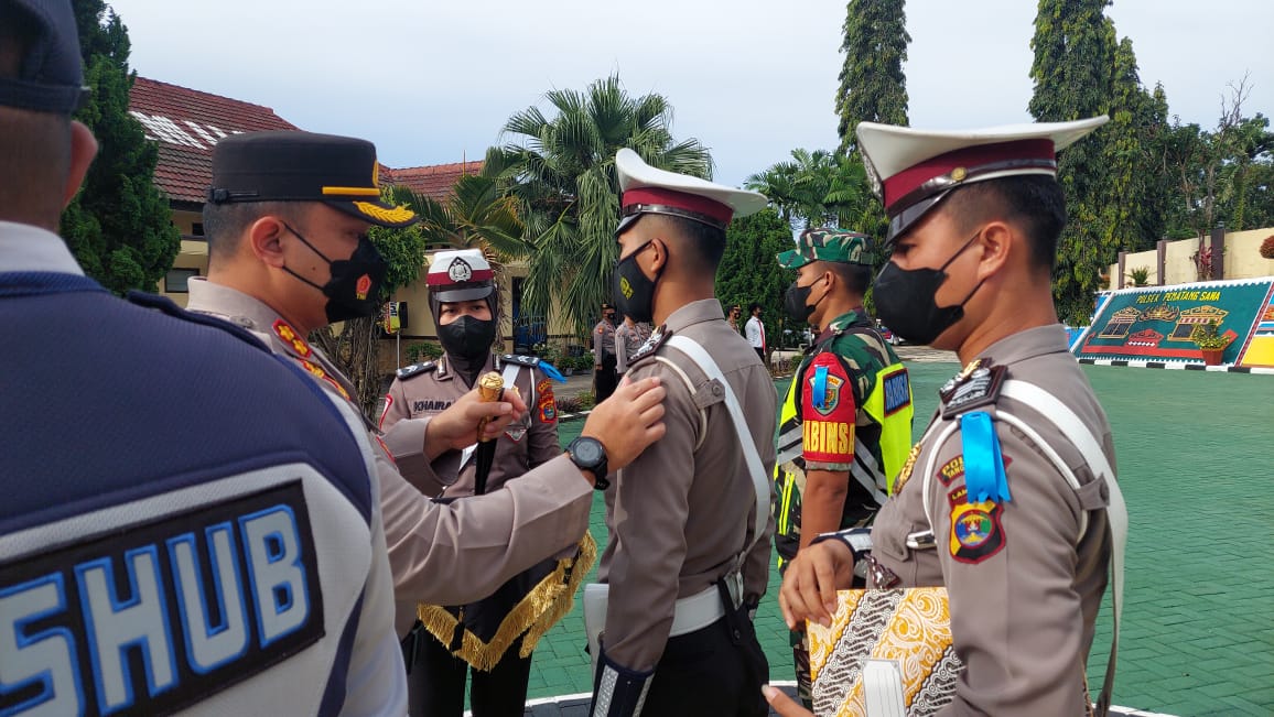 Polres Tanggamus Laksanakan Ops Keselamatan Krakatau 2022