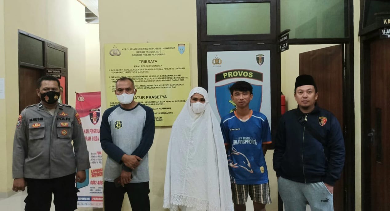 Bikin Heboh, Sosok Jubah Putih di Pulaupanggung Diamankan Polisi