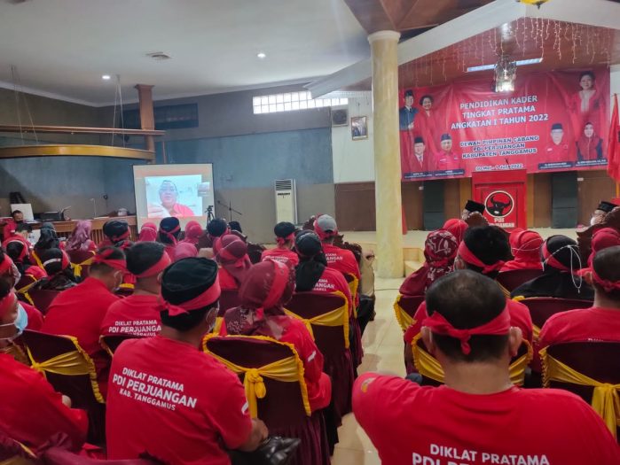 PDIP Tanggamus Gelar Pendidikan Kader Pratama