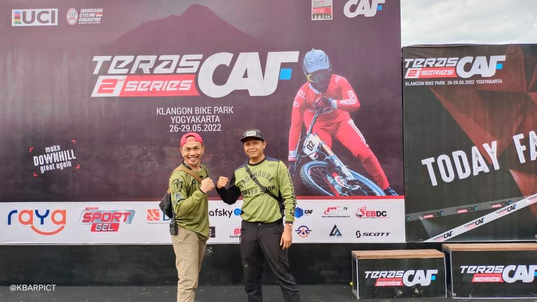 Downhill TerasCAF#2, Atlet Goweser Tanggamus Jadi Tercepat Ke17