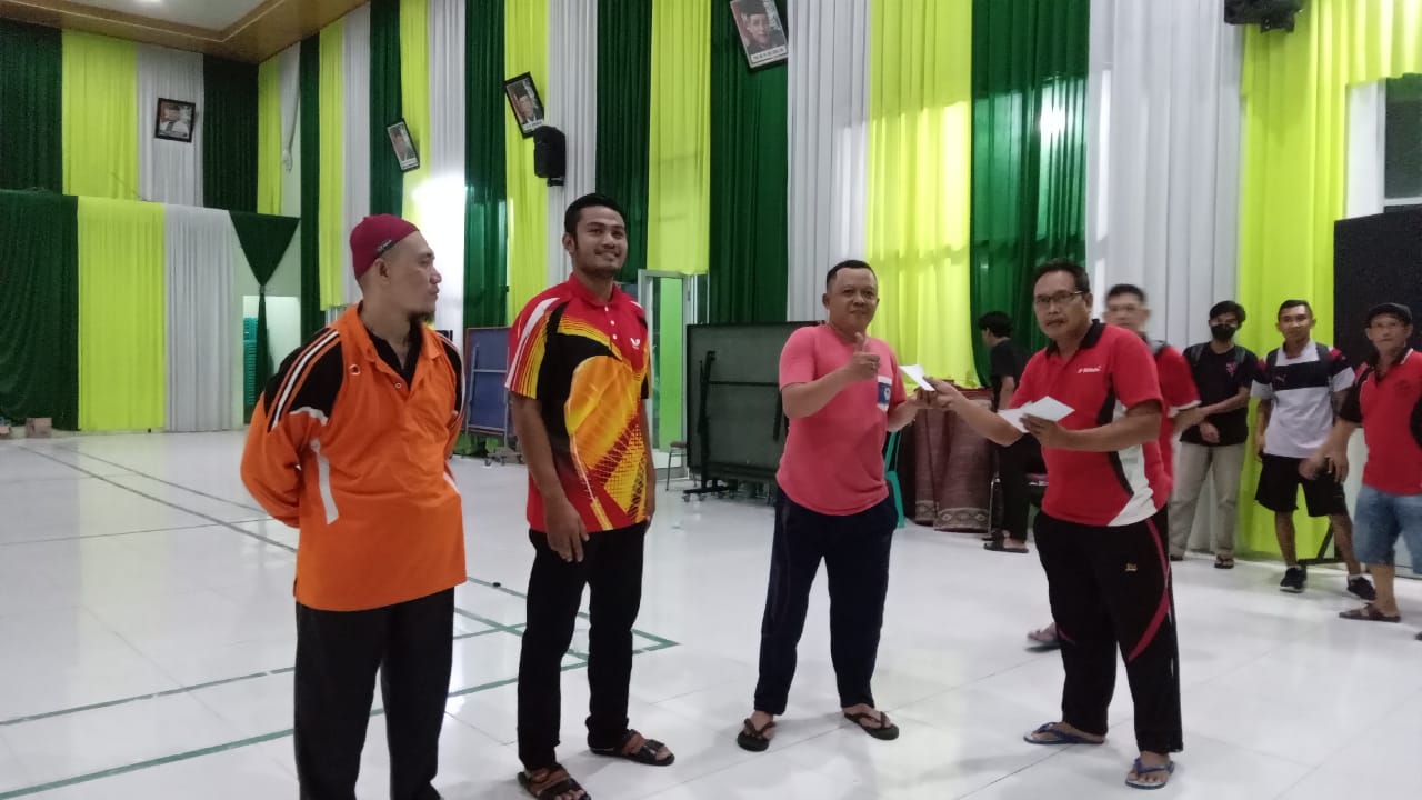 Zulfikar Raih Juara 1 Cabang Tenis Meja