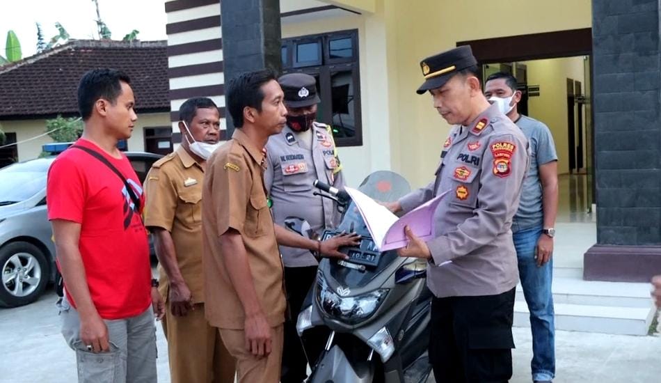 Motor NMax Yang Dicuri Ditemukan di Semak-semak