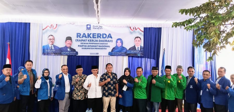 Rakerda PAN Pringsewu Hasilkan Empat Nama Calon Presiden