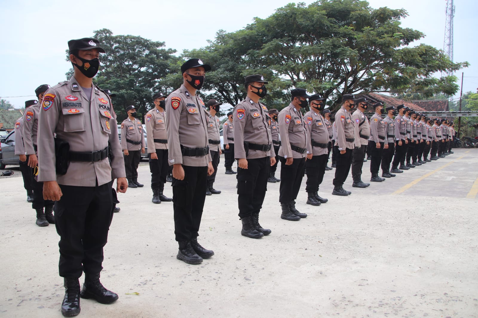 70 Personel Siap Amankan Pilkakon Serentak