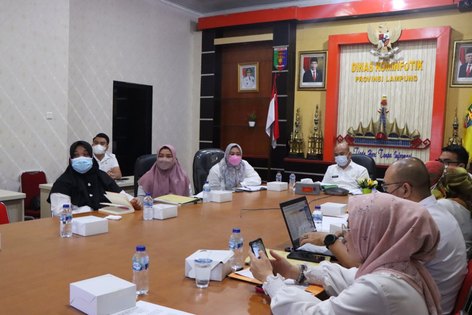 Pemerintah Provinsi Lampung Ikuti Diskusi Penyusunan Rancangan Perubahan ke Tiga Atas Peraturan Daerah Provins