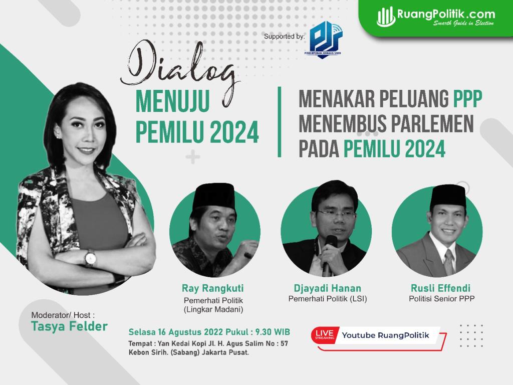 PJS Gelar Dialog Politik Menakar Elektabilitas PPP