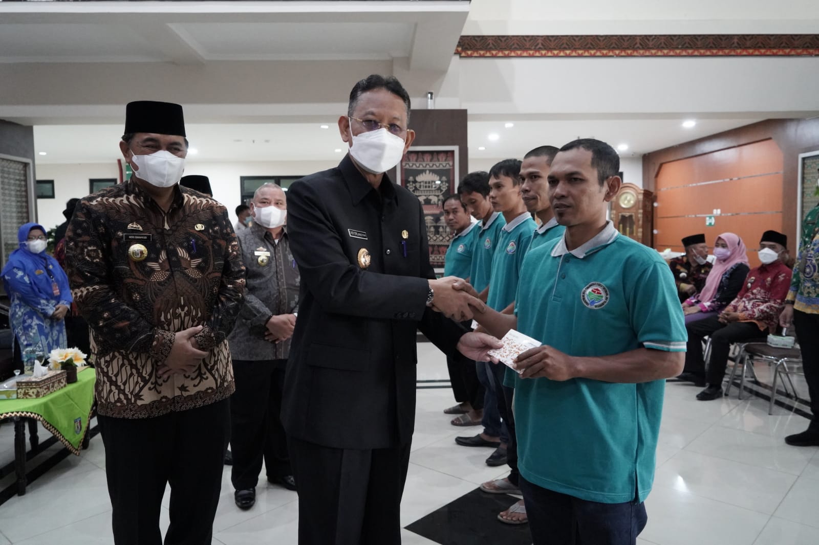 5 Kepala Keluarga  di Pringsewu transmigrasi ke Sulawesi Selatan