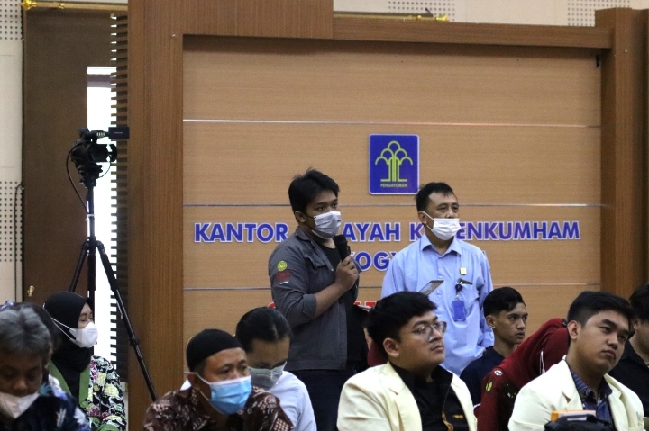 Kemenkumham DIY Ajak Mahasiswa Dialog Soal RKUHP