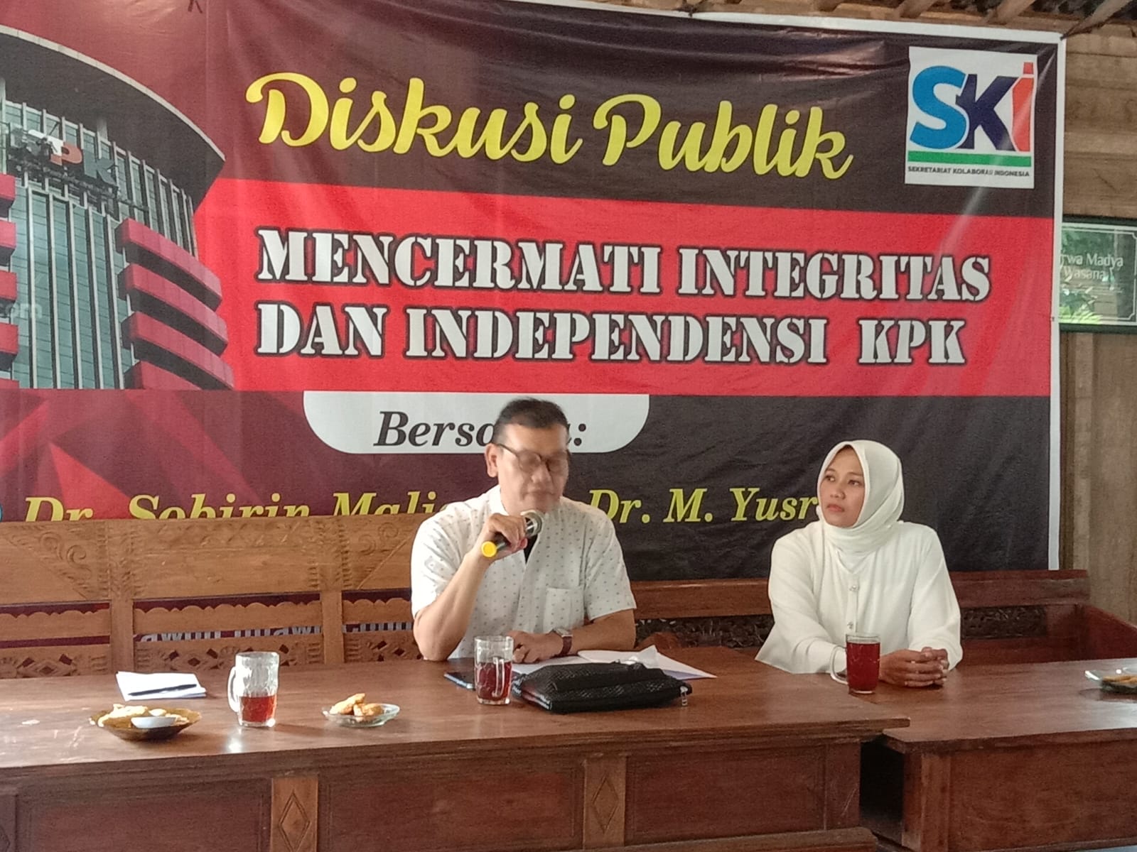 Diskusi Publik SKI DIY: Mencermati Integritas dan Independensi KPK