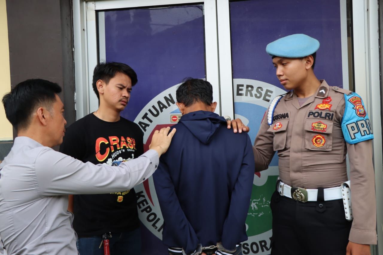 Polisi Tangkap Penyuplai Narkoba Bagi Napi Rutan Kotaagung