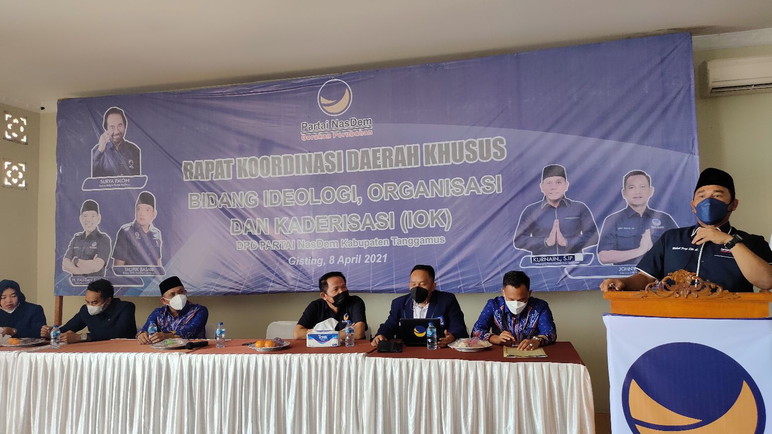 DPD Partai NasDem Tanggamus Gelar Rakordasus