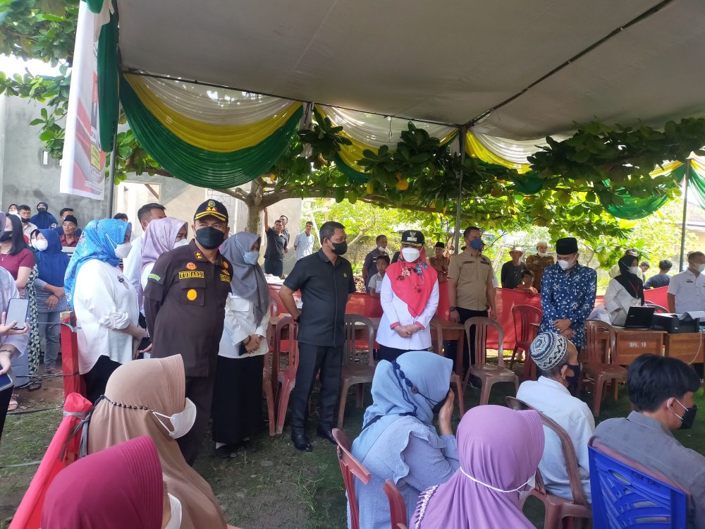 Tinjau TPS Pilkakon, Ini Pesan Bupati Kepada Panitia