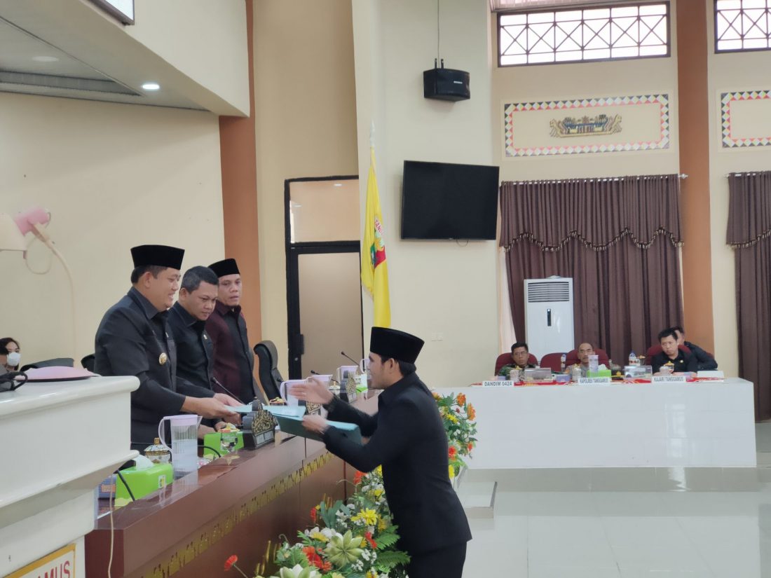 DPRD Tanggamus Setujui Dua Ranperda