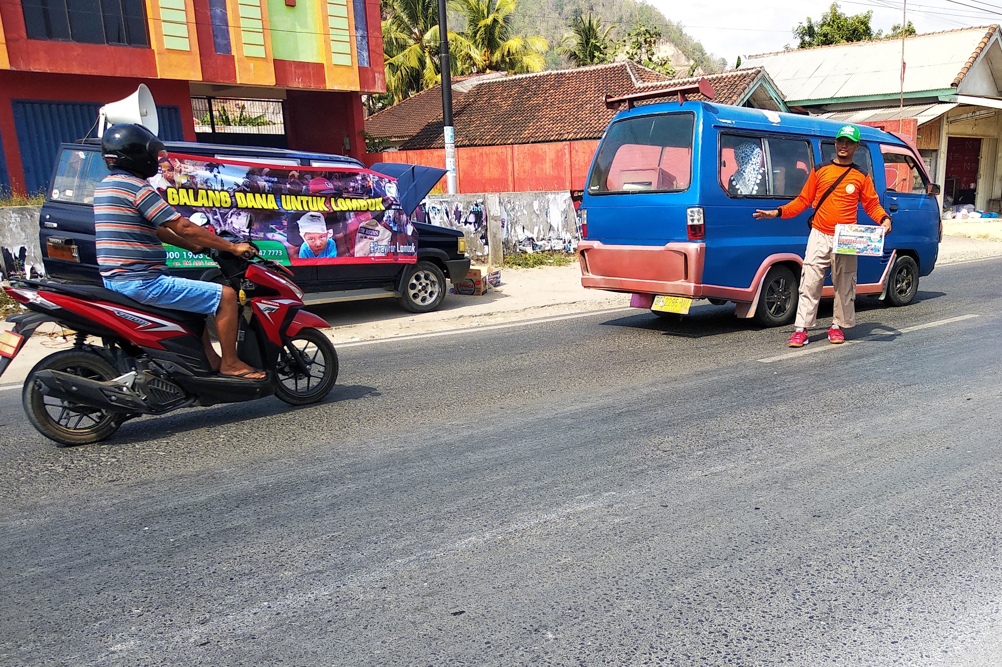 LAZ BM ABA Galang Dana Peduli Lombok