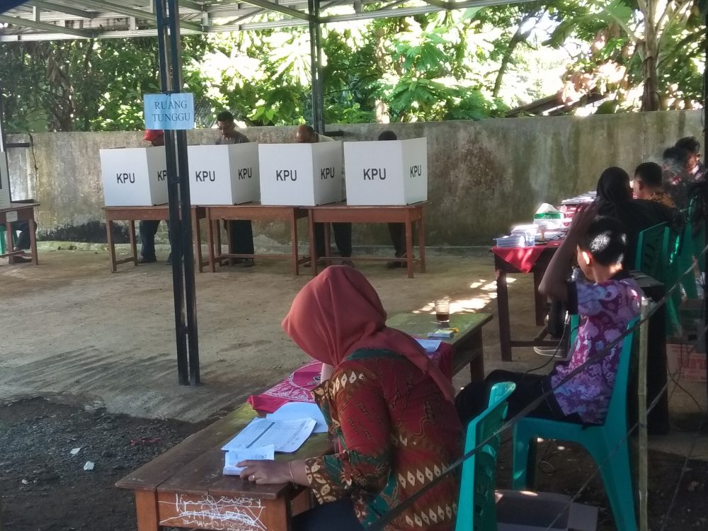 KPU Klaim Pelaksanaan Pemilu di Tanggamus Berjalan Lancar