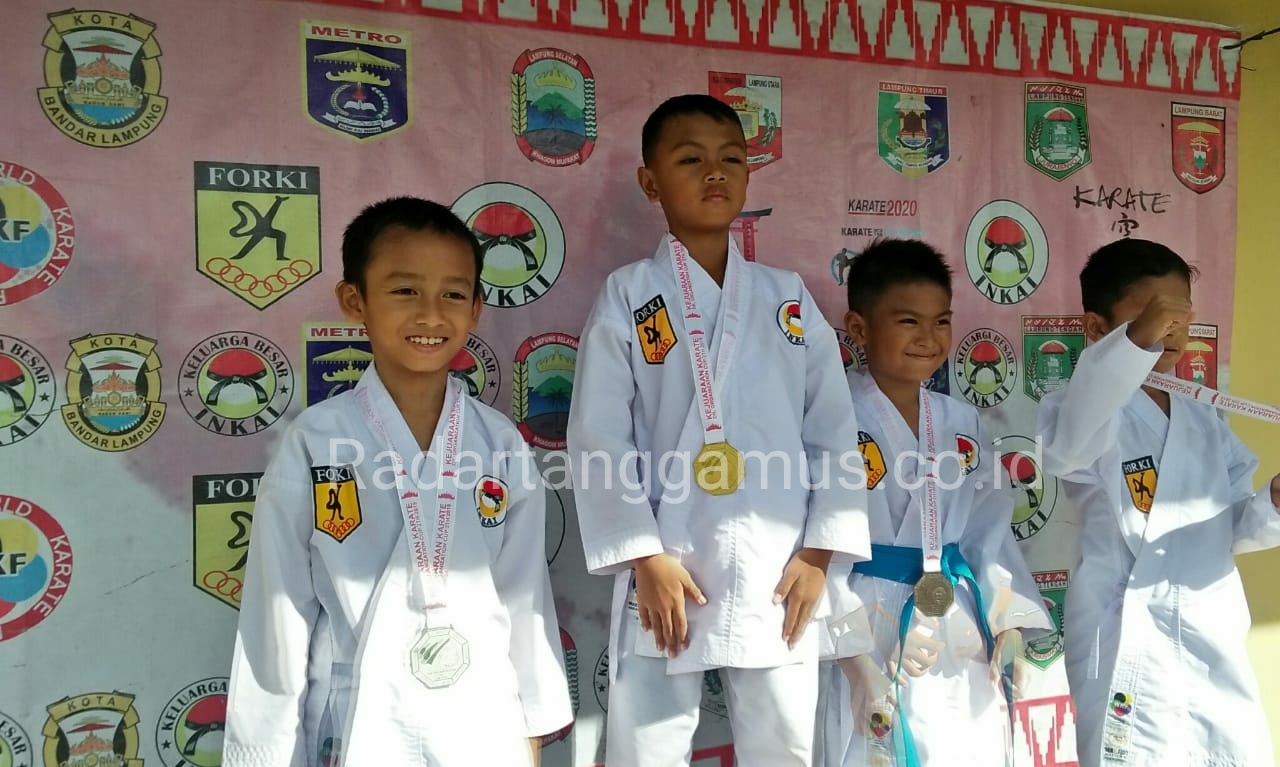 Kejurda INKAI Tingkat Provinsi, IKKC Tanggamus Sabet Juara Umum