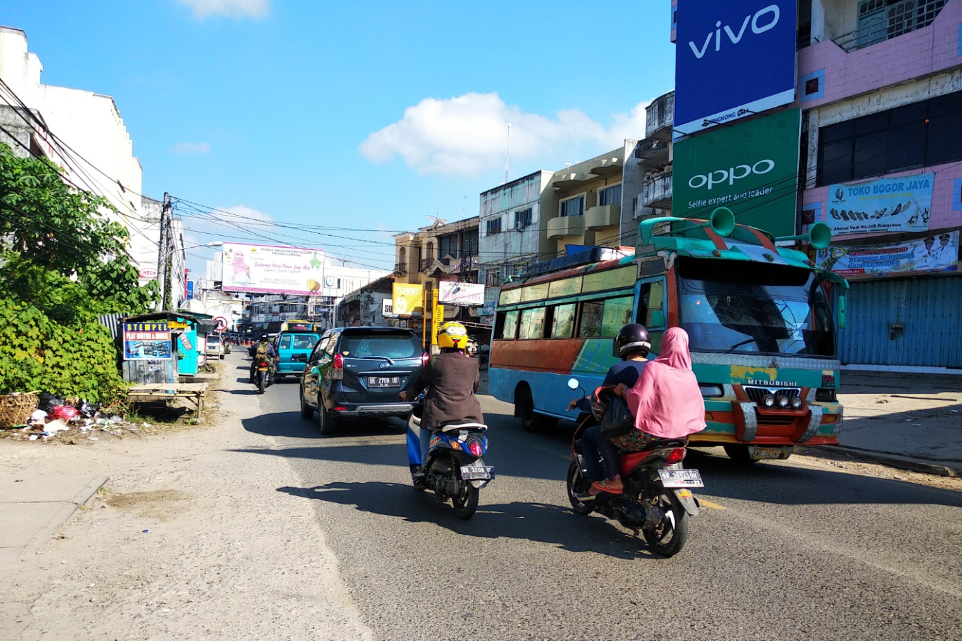 Sempat Macet Total, Pringsewu Sudah Lancar