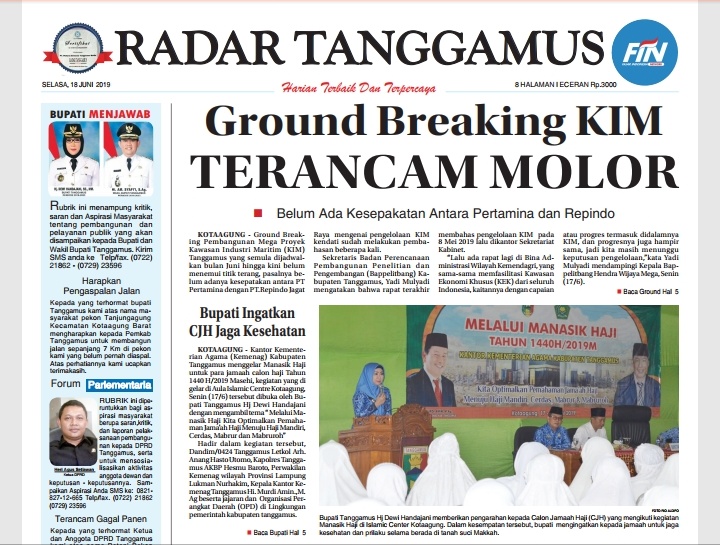 Ground Breaking KIM Terancam Molor