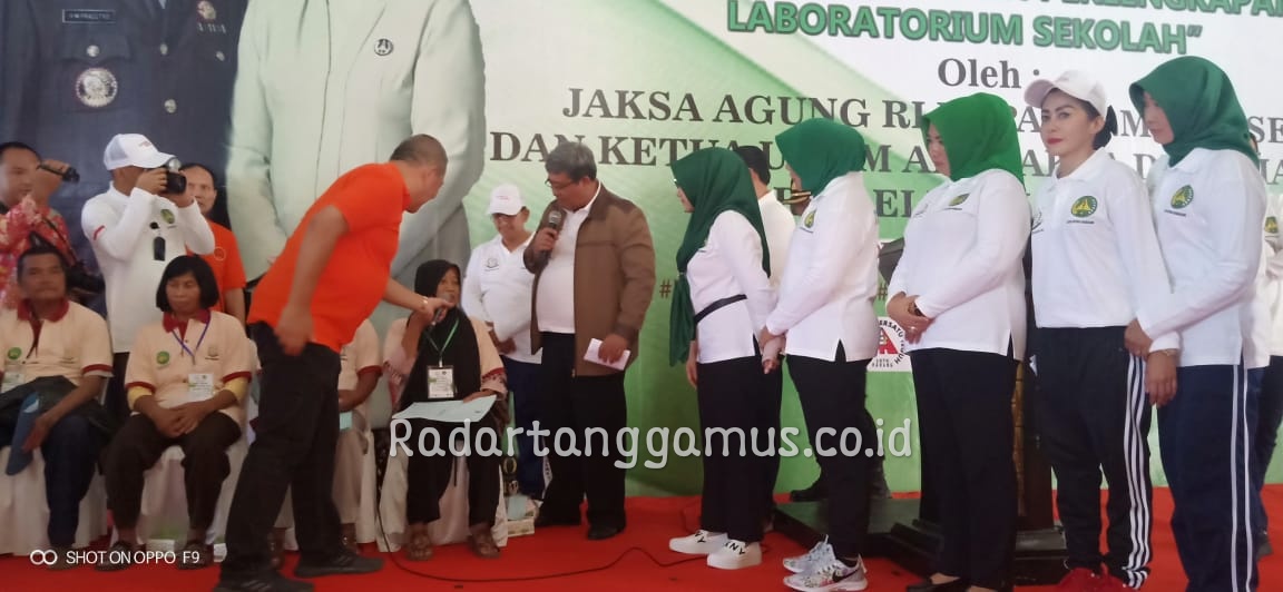 Wakil Jaksa Agung Tutup Rangkaian Baksos