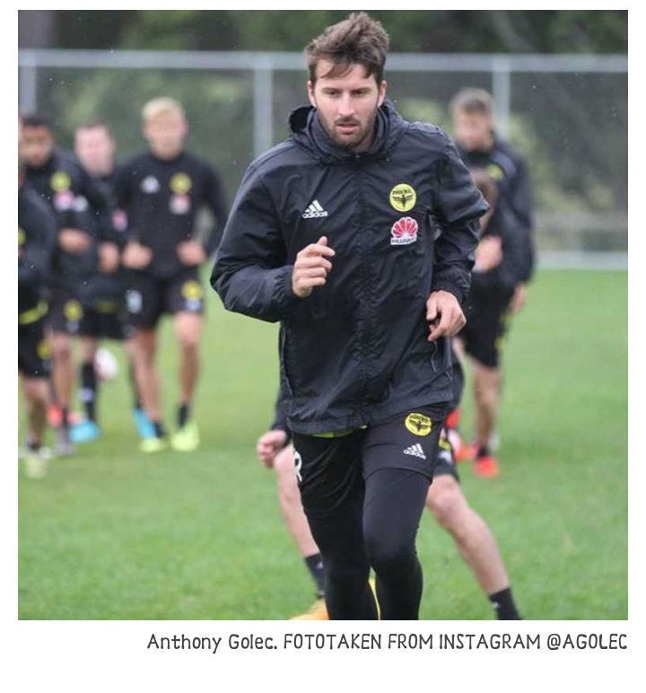 Anthony Golec, Mantan Bek Wellington Phoenix Dikabarkan Akan Berlabuh ke Badak Lampung FC