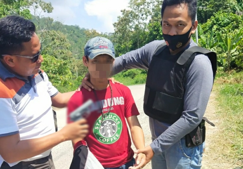 Pelaku Pungli Di Tanjakan Gayau Digulung Polsek Pugung