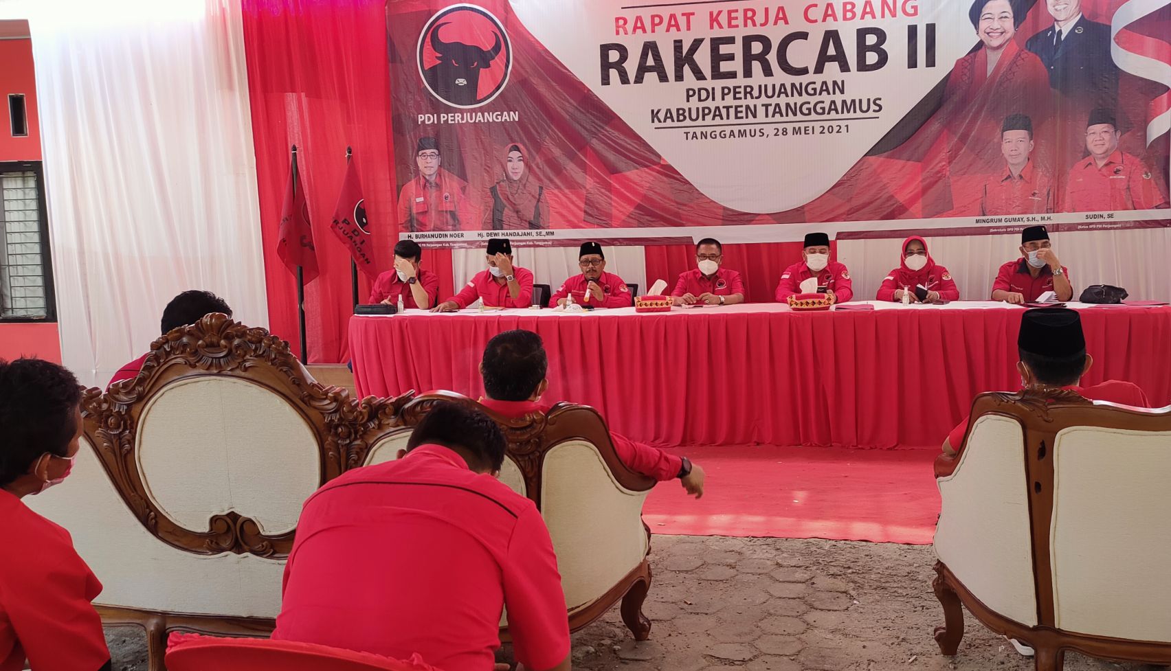 PDI-P Tanggamus Gelar Rakercab II