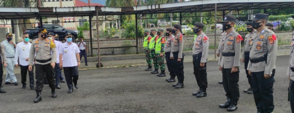 Amankan Nataru, Polres Tanggamus Terjunkan 80 Personel