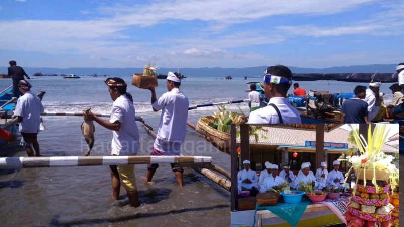 Menarik, Melasti di Tanggamus Gunakan Angsa untuk Melarung