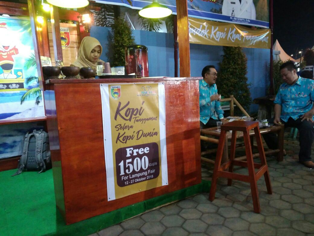 Kopi Tanggamus Curi Perhatian di Lampung Fair 2018