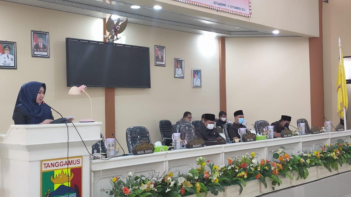 Bupati Sampaikan RAPBD Perubahan 2020