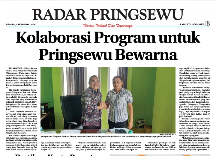 Kolaborasi Program untuk Pringsewu Bewarna