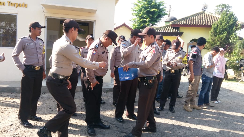 Polsek Talangpadang Galang Dana untuk Bocah Penderita Jantung Bocor