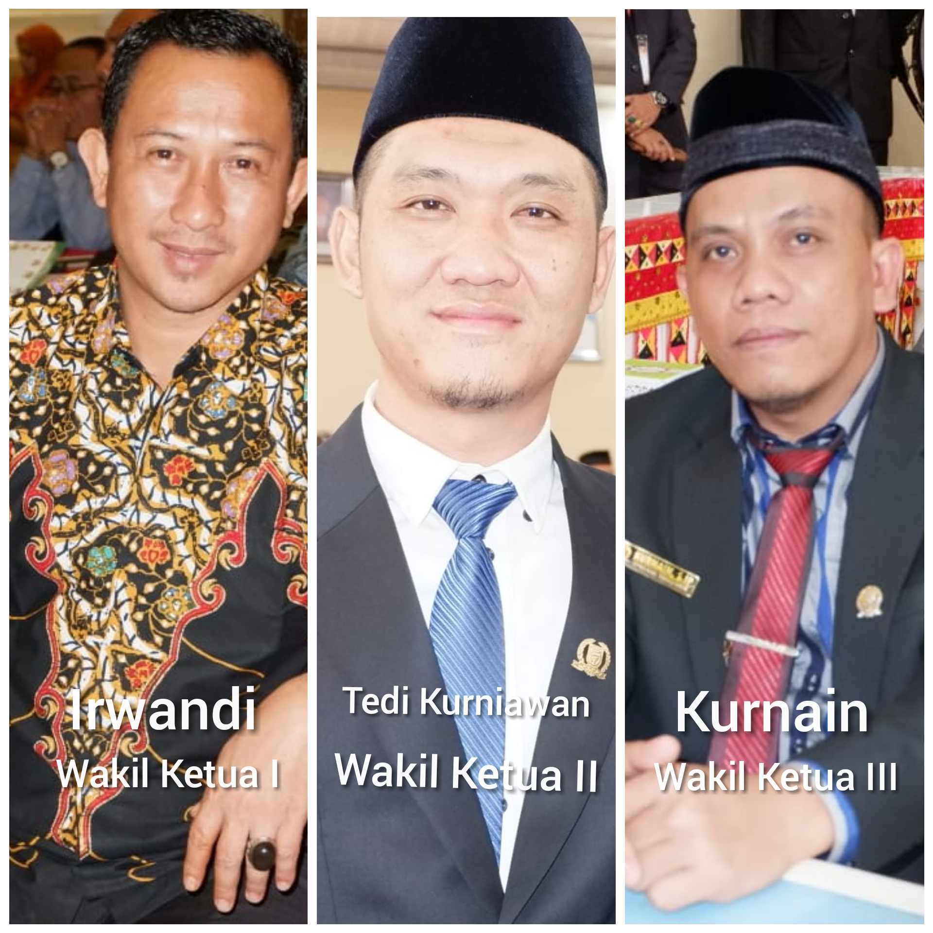 Ini Tiga Wakil Ketua Pendamping Heri di DPRD Tanggamus