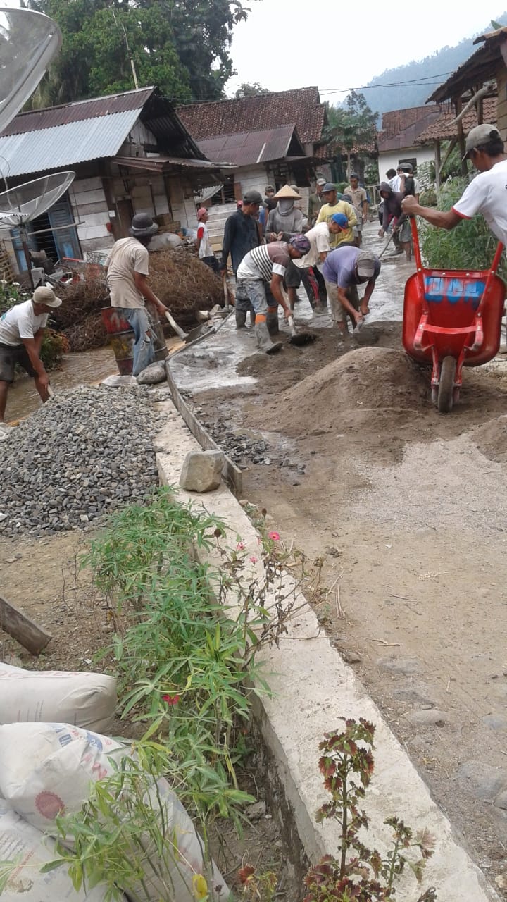 Pekon Gunungtiga Bangun Infrastruktur Penunjang Perekonomian Masyarakat